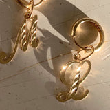 Single Initial Earring