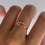 Lacy Heart Ring