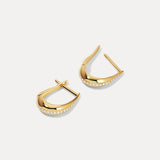 Pavé Teardrop Earrings