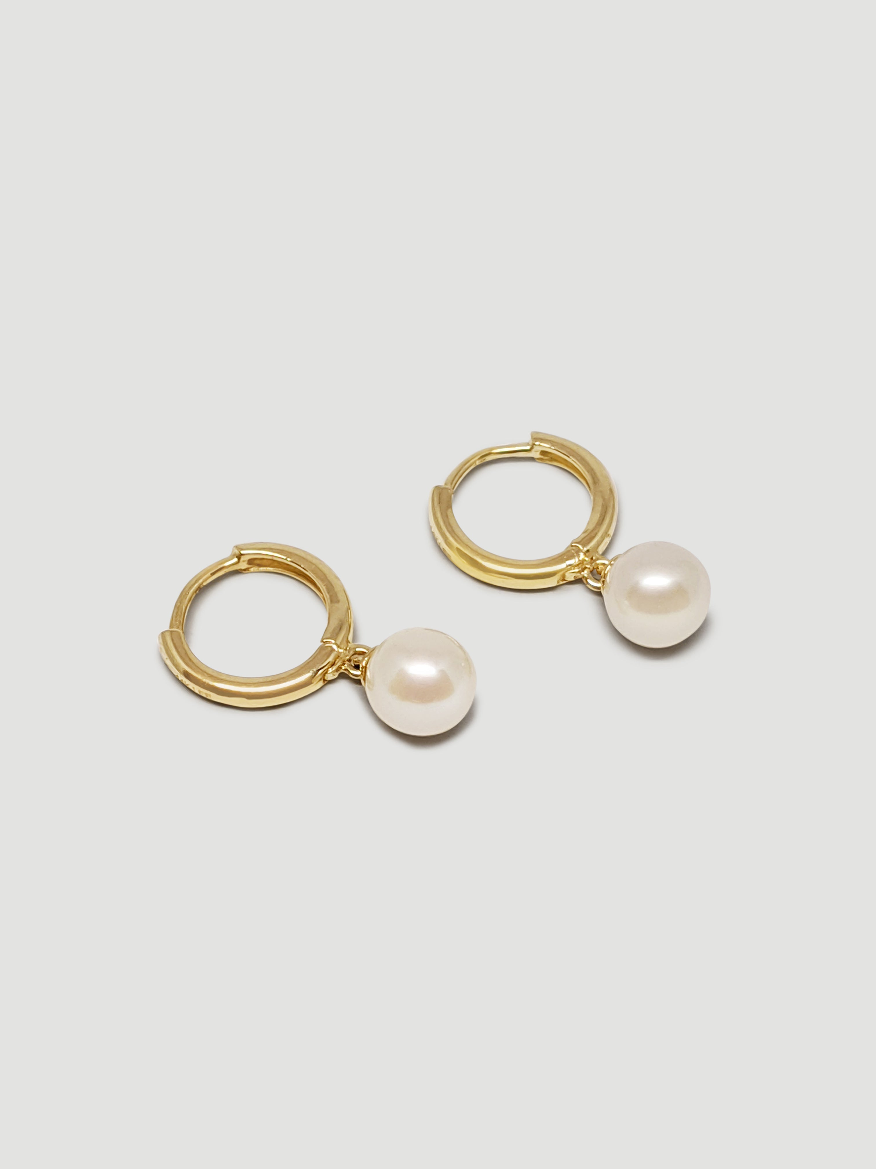 BUY 22kt Pearl Gold Hangings Online | Jpearls.com