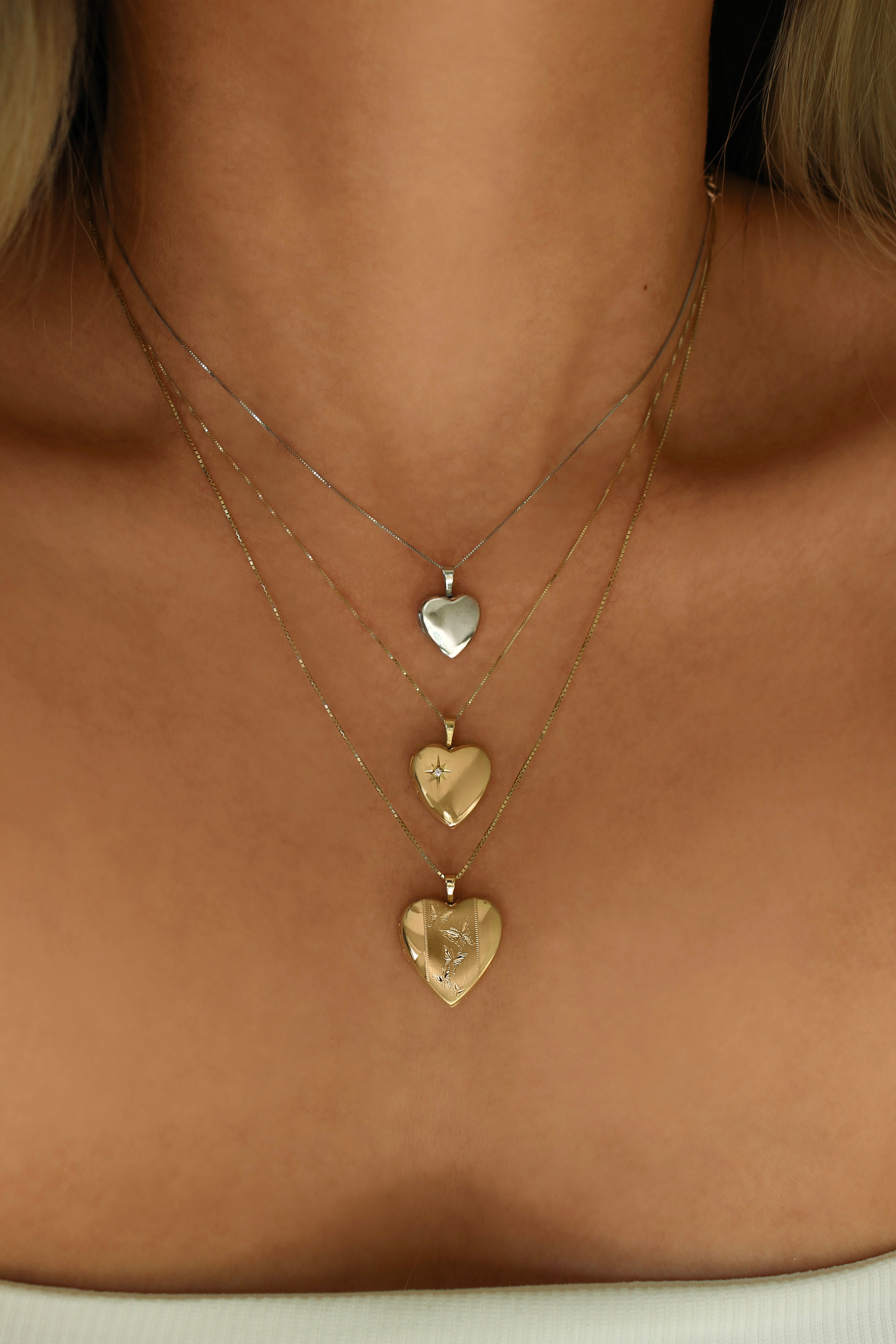 POWER WING Heart Locket Necklace for Women Girls That Holds India | Ubuy